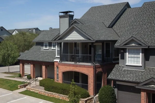 Home with IKO Cambridge Cool Colors Plus shingles