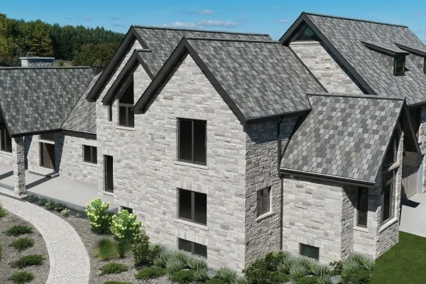 Home with IKO Crowne Slate shingles